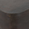 Basil Square Outdoor Coffee Table Rounded Edge Detail Four Hands