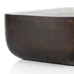 Basil Square Outdoor Coffee Table Rounded Edge Base