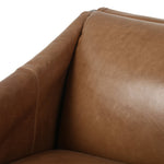 leather chair with buckles
