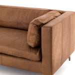 Light Brown Leather Beckwith Sofa