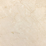 Belle Round Dining Table-Cream Marble close up