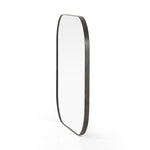 Four Hands Bellvue Square Mirror Rustic Black Side View