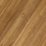 Bibianna Dining Table -Solid Parawood  close up view wood grain