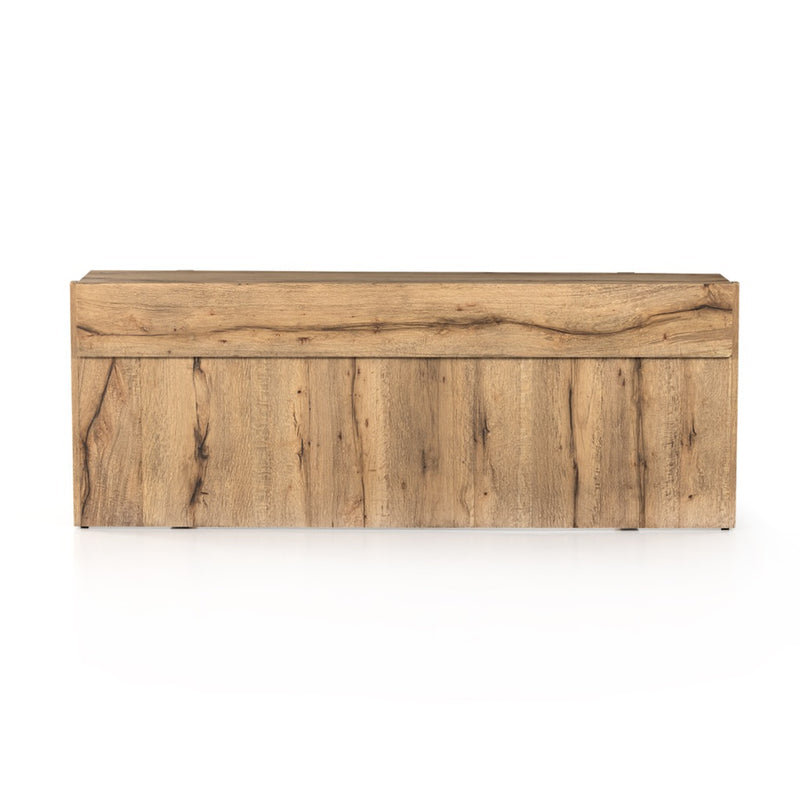 Bingham Console Table - Rustic Oak Veneer