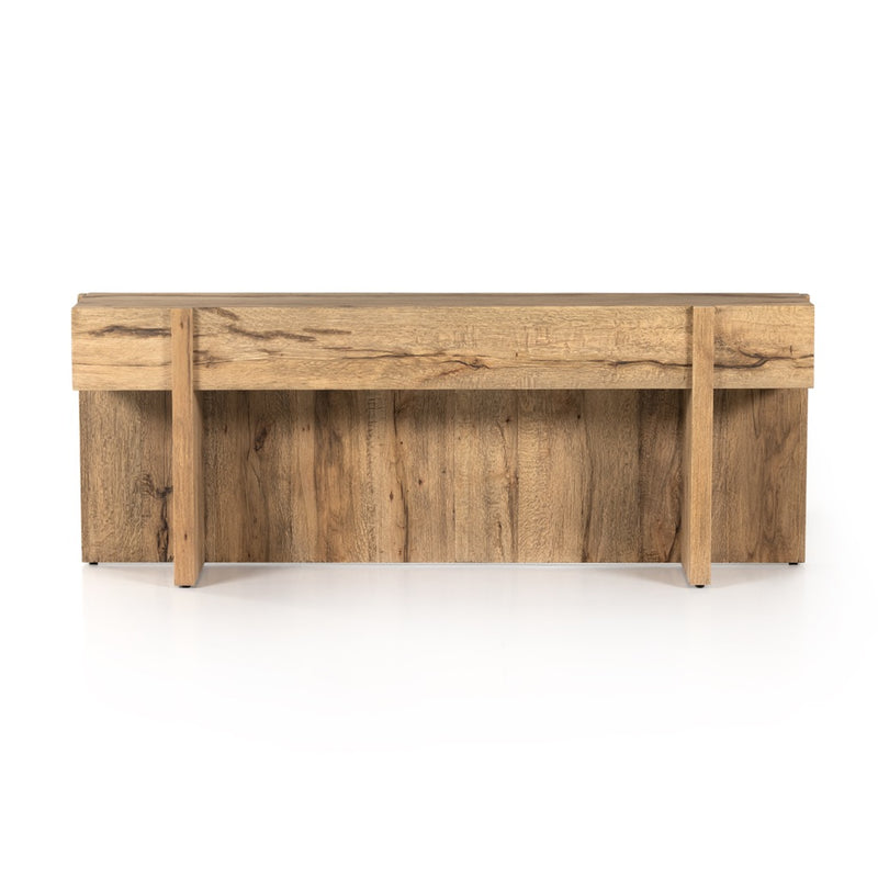 Bingham Console Table - Rustic Oak Veneer