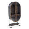 Bowery Tall Oval Bar Cabinet by Home Trends and Design