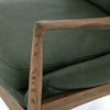 Braden Chair Oak Armrest Detail