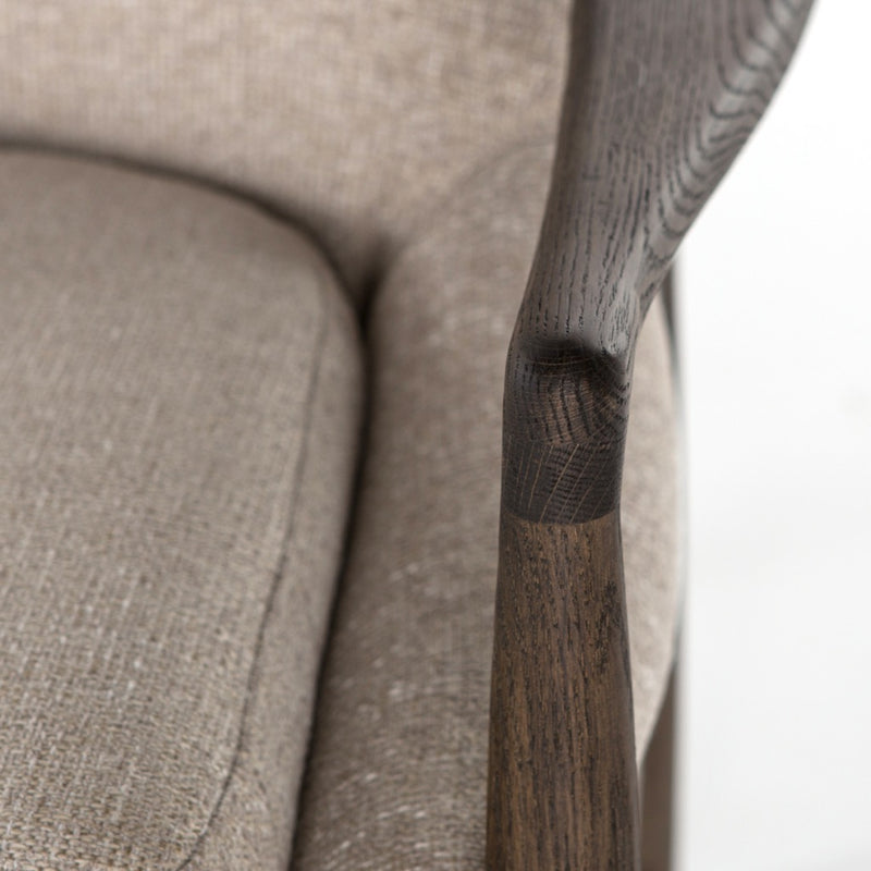 Braden Dining Armchair - Wood Detail