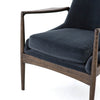 Four hands Braden Chair - Modern Velvet Shadow