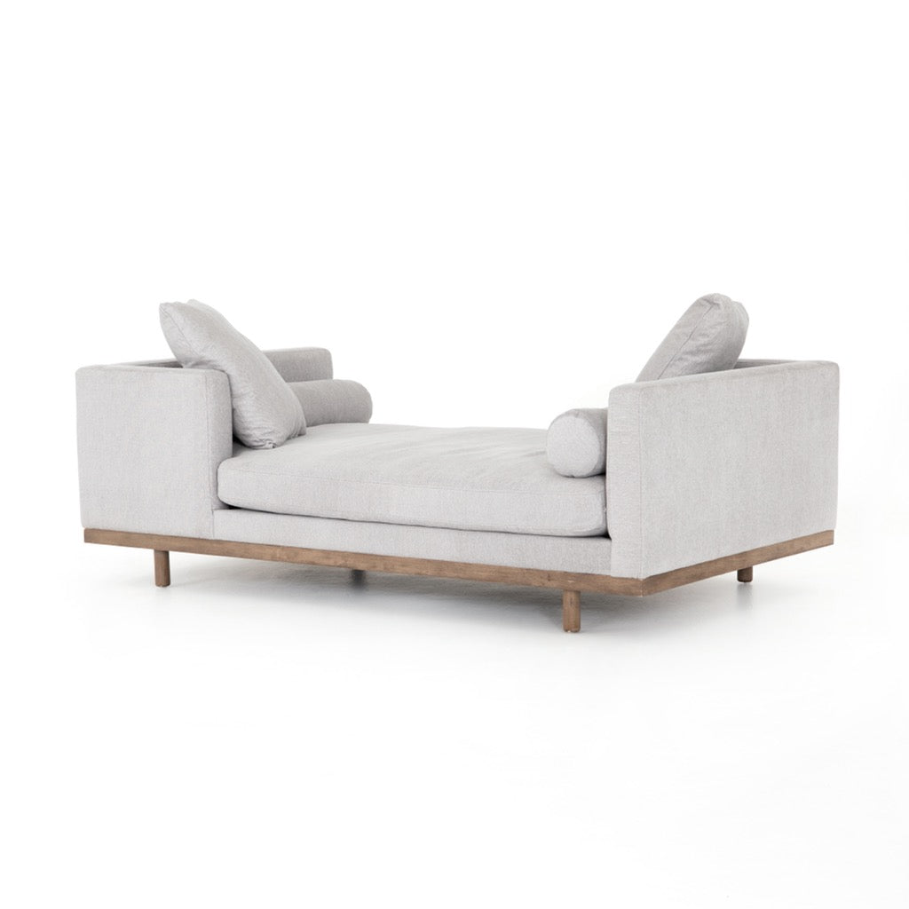Brady Chaise Vail Silver Four Hands