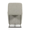 228237-001 Branon Dining Chair Torrance Silver Back View