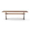 Brennan Dining Table - Dove Oak full view