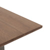 Brennan Dining Table close up of corner and overhang