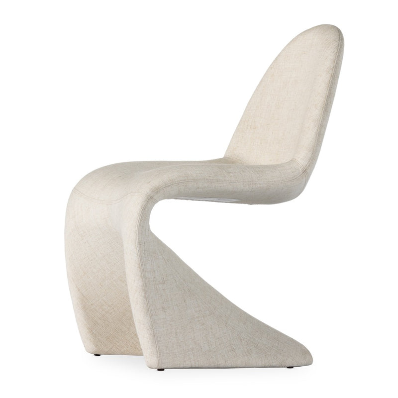 Briette Dining Chair Alcala Cream Angled View 232016-004
