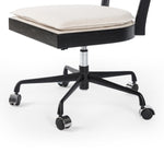 Britt Desk Chair Brushed Ebony Aluminum Base 229090-005
