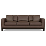 Brooke Leather Sofa by American Leather Bali Brandy