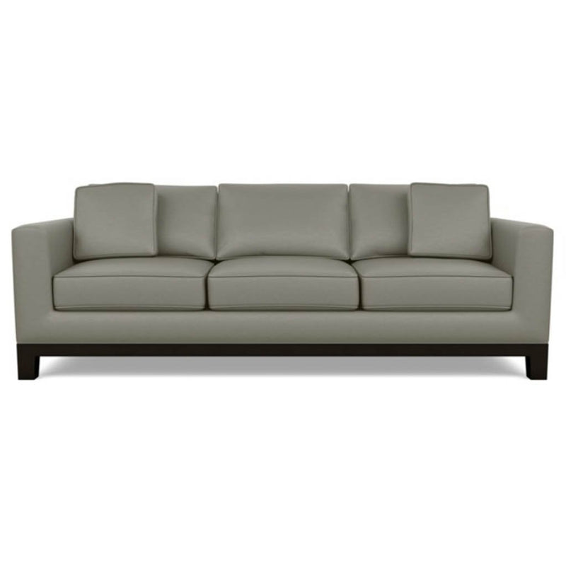 Brooke Leather Sofa by American Leather Bali Gravel