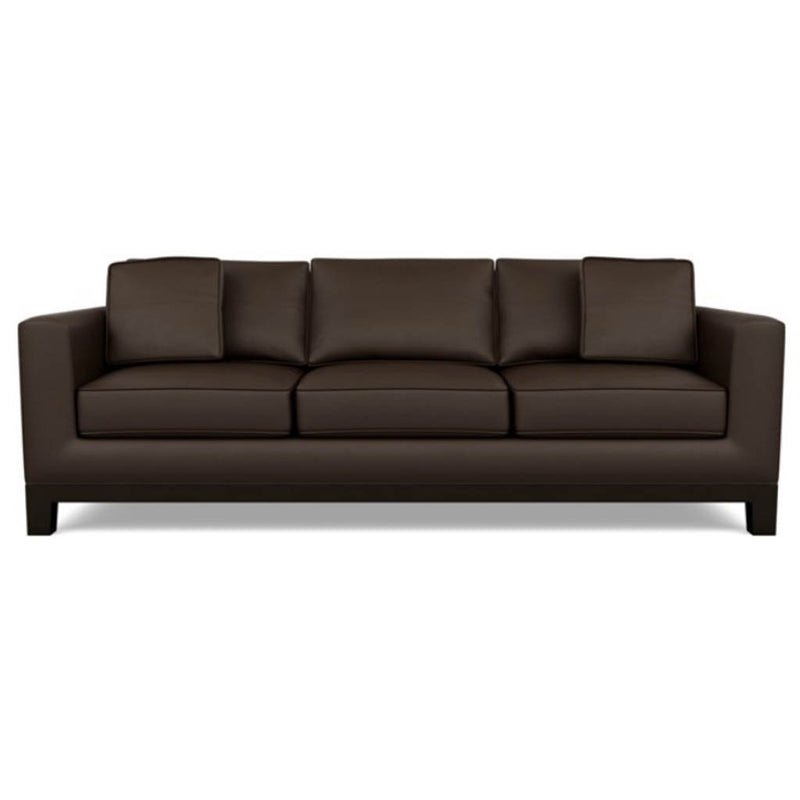Brooke Leather Sofa by American Leather Bali Mocha