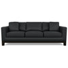 Brooke Leather Sofa by American Leather Bali Onyx