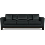 Brooke Leather Sofa by American Leather Capri Onyx