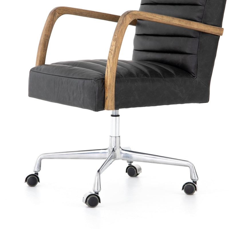 Bryson Desk Chair - Arm Detail