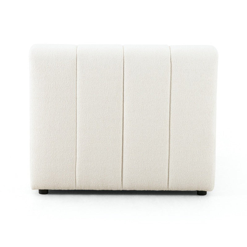 Langham Channeled Sectional Armless Piece Back View