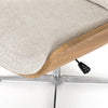 Burbank Desk Chair - Elder Sand Fabric Detail