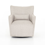 Kimble Swivel Chair - Noble Platinum Front View