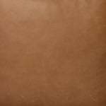 Four Hands Cairo Chair Palermo Cognac up close view of top grain leather