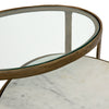Calder Nesting Coffee Table - Tempered Glass Top