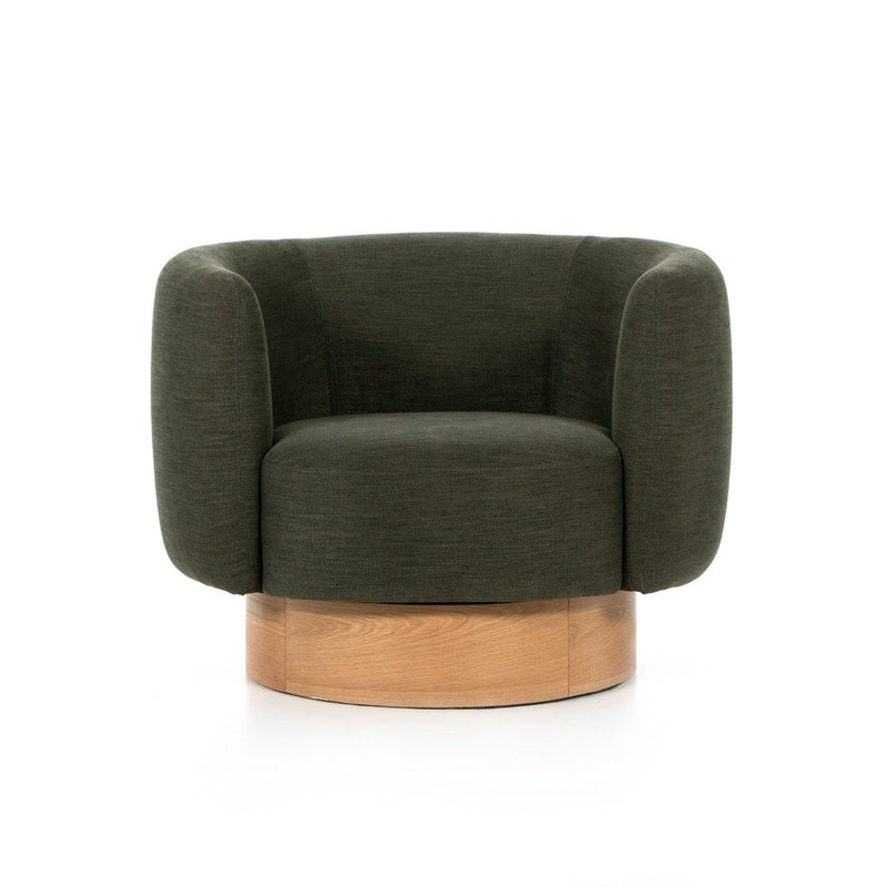 Calista Swivel Chair Front View