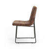 Camile Dining Chair - Vintage Tobacco Side View