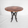 Artesanos Canyon Dining Table Copper and Iron