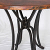 Canyon Copper Top Counter Height Dining Table Natural FInish