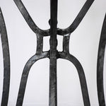 iron dining table base counter height