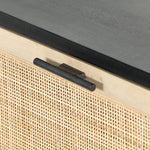 Caprice Bar Cabinet Iron Hardware Detail
