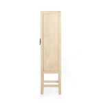 Caprice Narrow Cabinet Natural Mango Side View