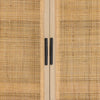Caprice Tall Cabinet Natural Mango Iron Handles Four Hands