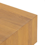 Carlisle Desk Natural Oak Top Right Corner Detail 224163-002
