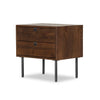 Carlisle Nightstand Russet Oak Angled View 101352-005
