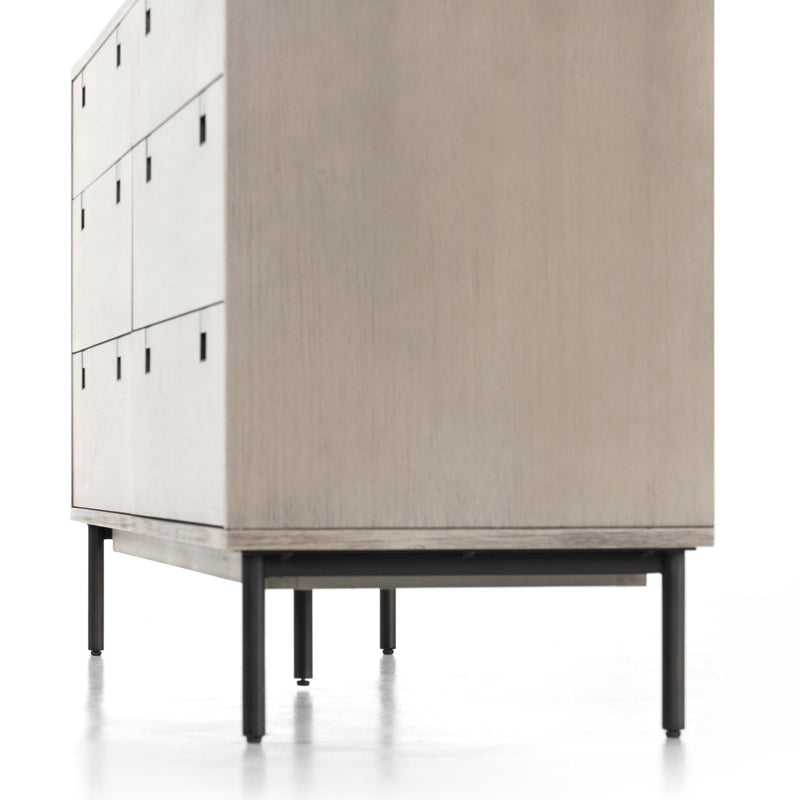 grey wash dresser Carly 6 Drawer Dresser - Grey Wash