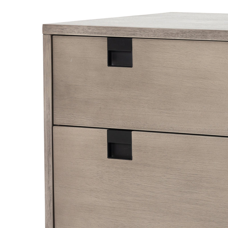 Carly 6 Drawer Dresser - Grey Wash | Four Hands Carly 6 Drawer Dresser - Grey Wash | Four Hands