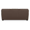 Carson Three Seat Leather Sofa by American Leather back view