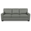 Carson Three Seat Leather Sofa by American Leather in Capri Shadow