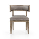 Four Hands Carter Dining Chair - Light Grey Leather