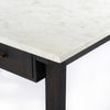 Cayson Bar Table - Marble Top Corner / Leg Detail