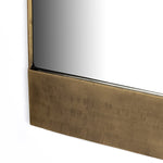 Chico Wall Mirror Antique Brass Frame 101581-002
