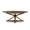 Cintra Extension Dining Table - Rustic Sundried Ash full view