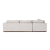 Back View Colt Sectional Sofa - Aldred Silver