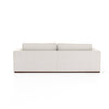Back View Colt Modern Fabric Sofa - Aldred Silver
